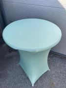 bufetový stolek zelený pistácie